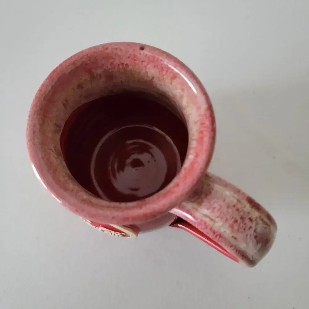 Deneen Pottery Egg Harbor Cafe Mug 2013 Sandy Springs Georgia Hand Thrown